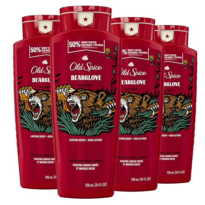 Old Spice Body Wash for Men, Bearglove, Long