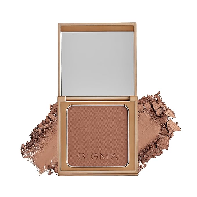 Sigma Beauty Matte Bronzer – Longwear Light Bronzer Powder Bronzer)