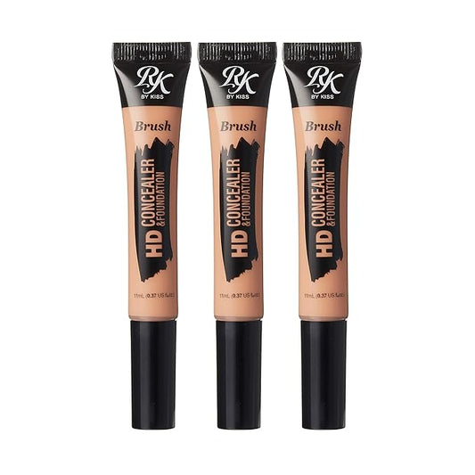 Ruby Kisses HD Concealer & Foundation Brush Flawless Face