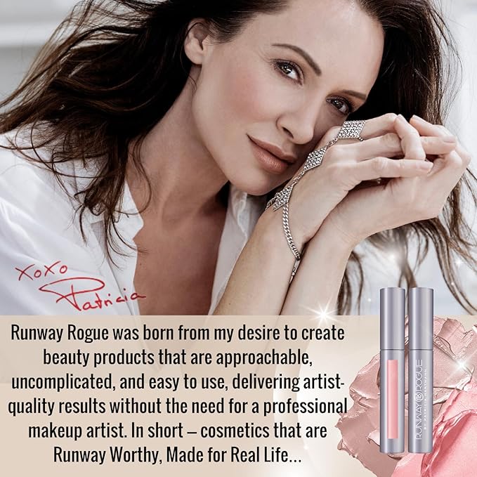 Runway Rogue Designer Liner Lip Pencil, Matte Muted-Raspberry Lip
