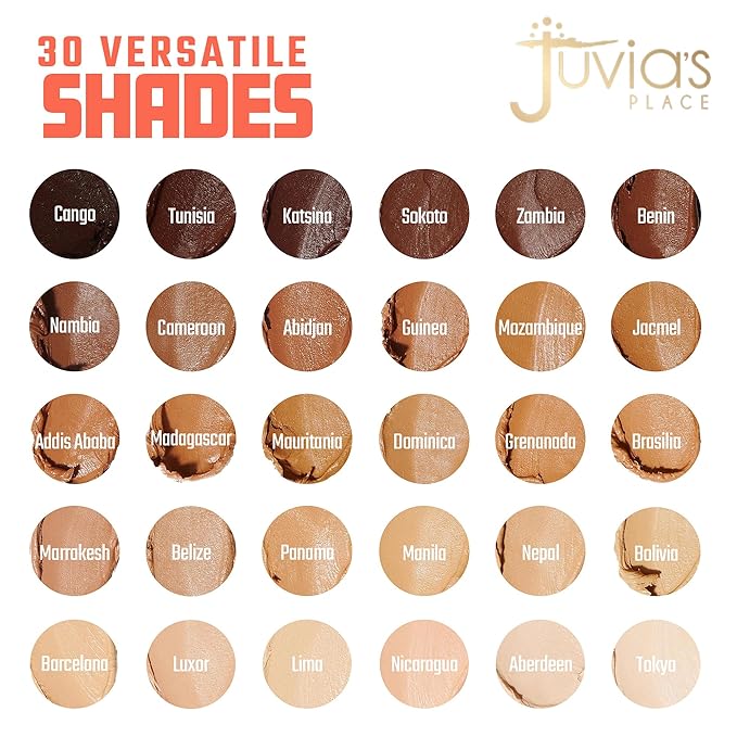 Juvia's Place Shade Stick Foundation, Concealer, Contour, Nicaragua, Stick 34 oz