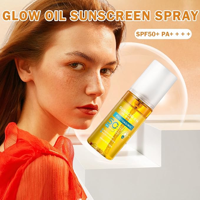 Sunscreen Oil Spray Sunscreen SPF 50 Lightweight