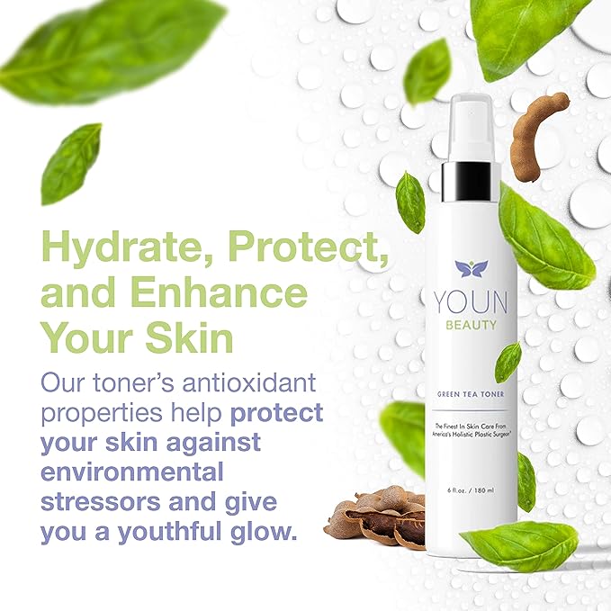 YOUN Beauty Green Tea Toner Face ML