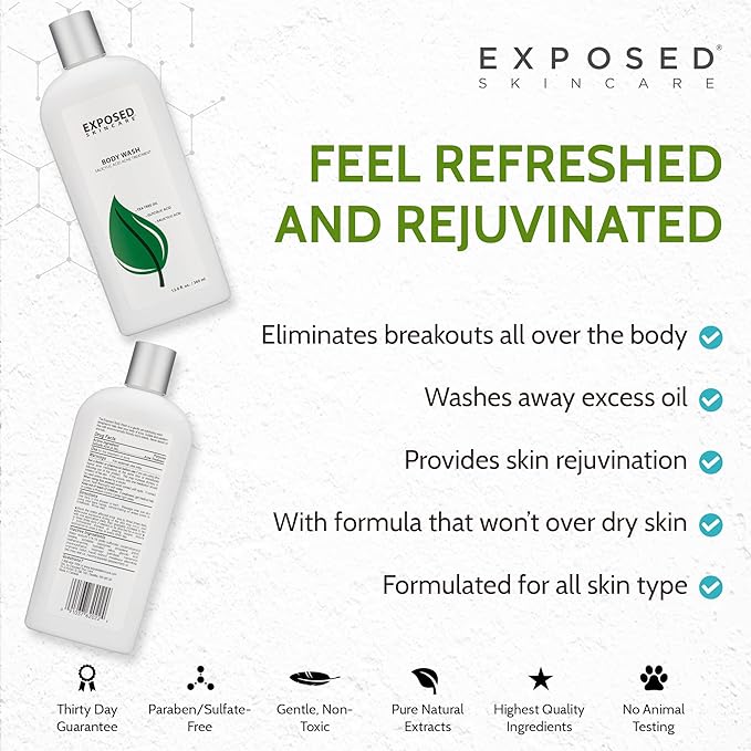 Exposed Skin Care Body Wash - Exfoliating