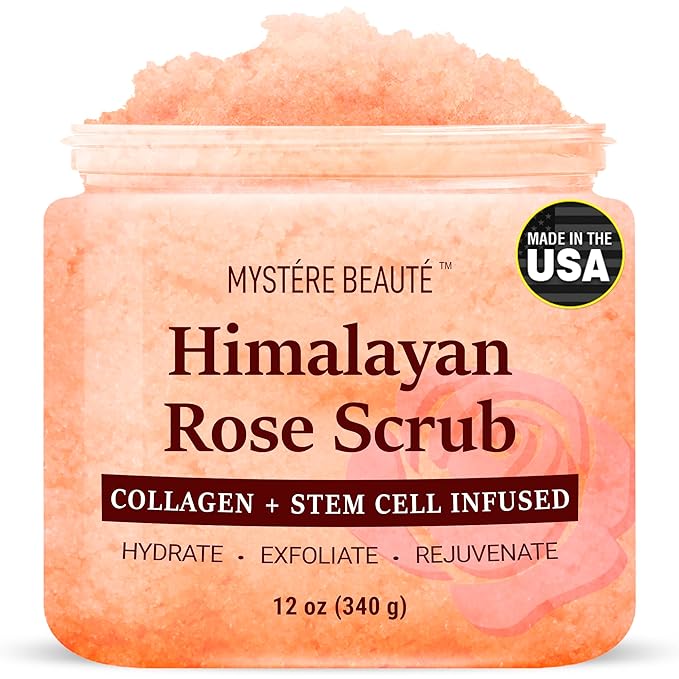 Himalayan Salt Body Scrub 12 oz