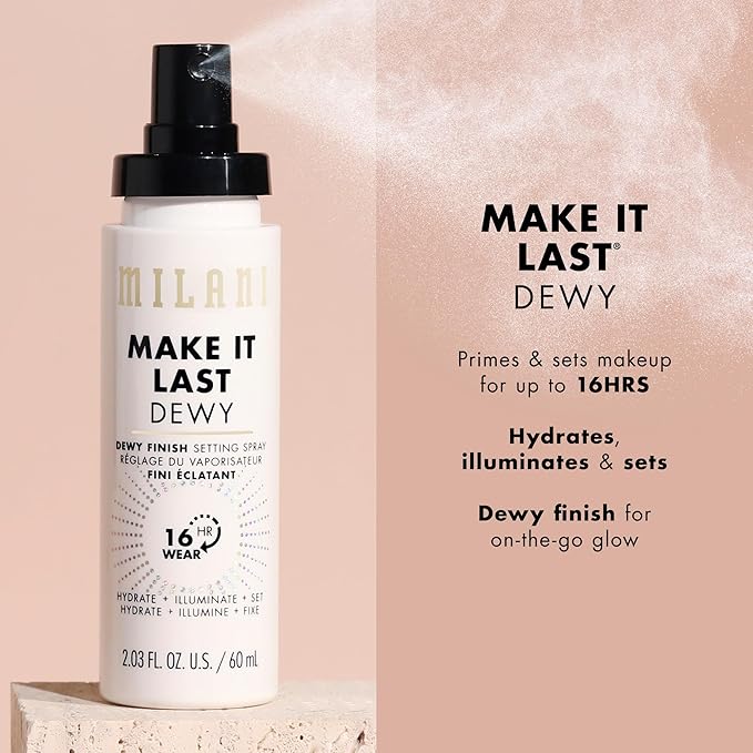 Milani Make It Dewy Setting Spray 3 in Setting Spray