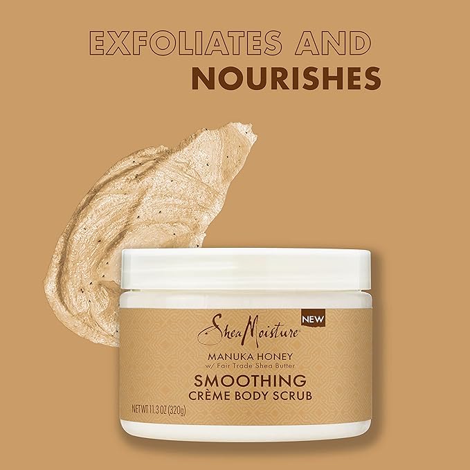 SheaMoisture Smoothing Body Scrub Manuka Honey