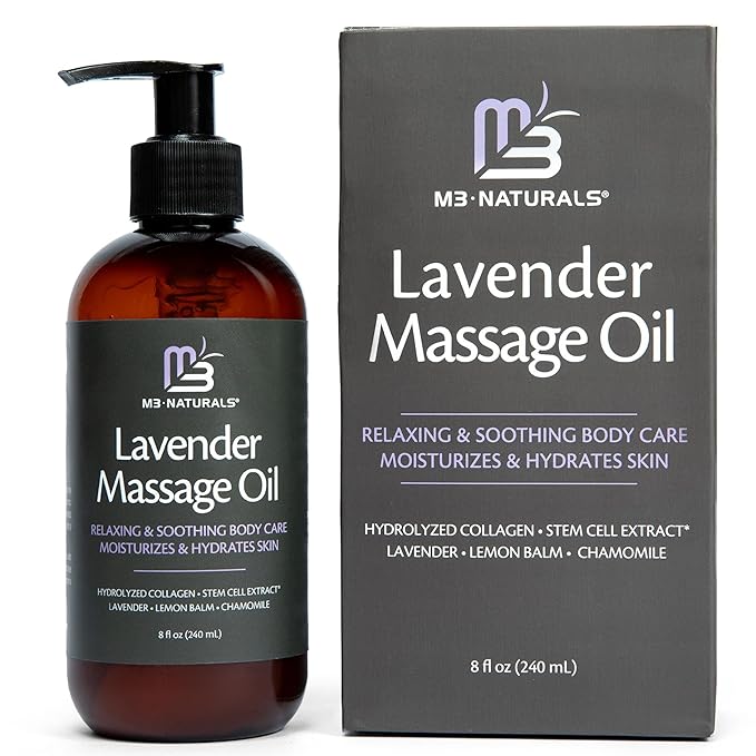 Lavender Massage Oil with Collagen