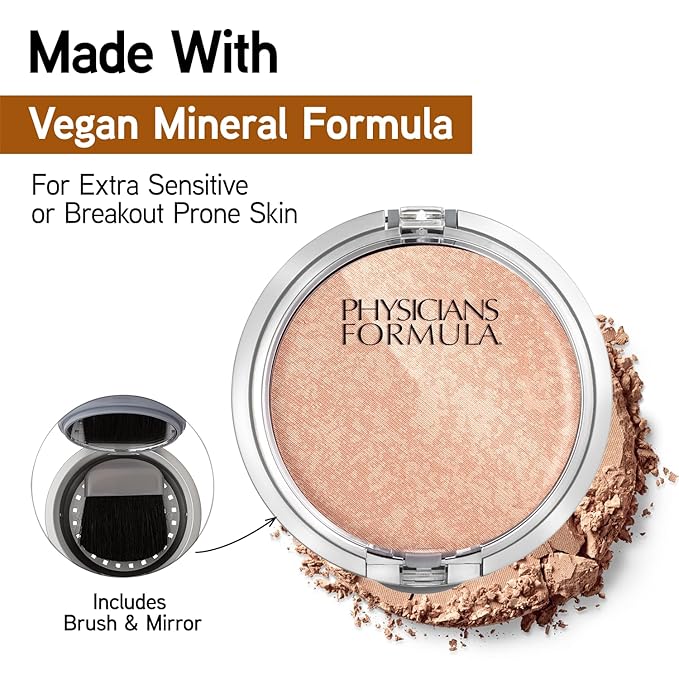 Physicians Formula Mineral Wear Talc-Free Mineral Face Powder, Creamy Natural