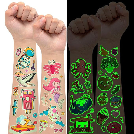 140+ styles luminous kids tattoos,