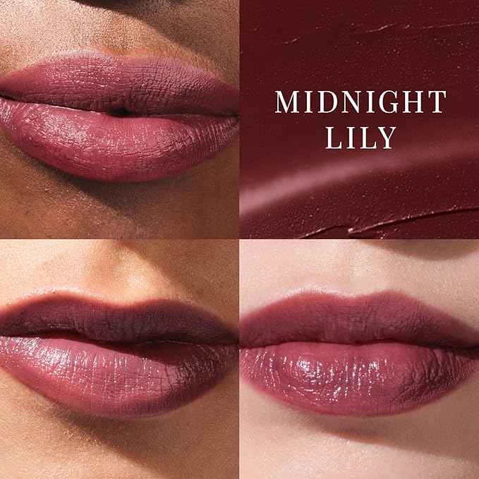 The Kissu Lip Tint SPF 25 - Midnight Lily | Hydrating Tinted Lip Sunscreen. 0.14 oz