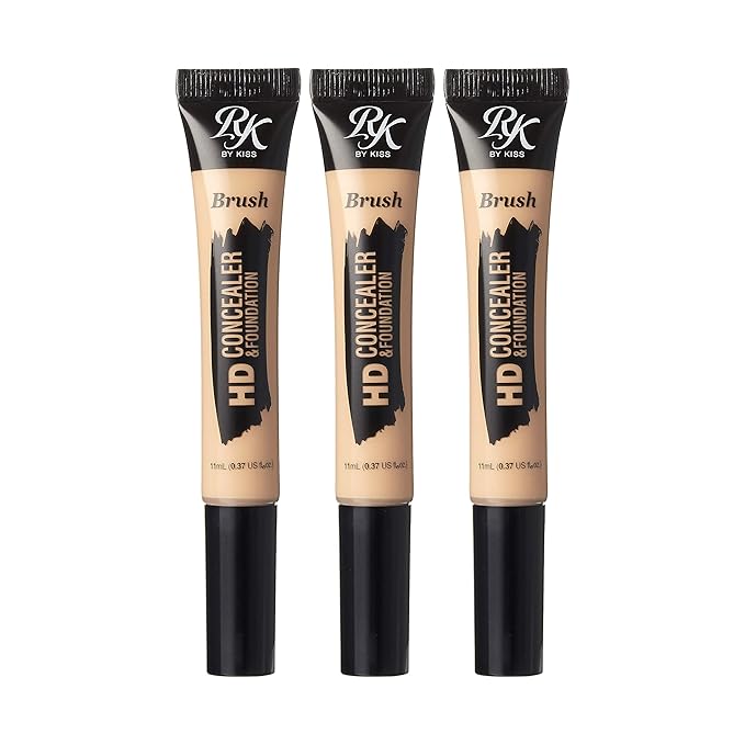 Ruby Kisses HD Concealer & Foundation Brush Flawless Face