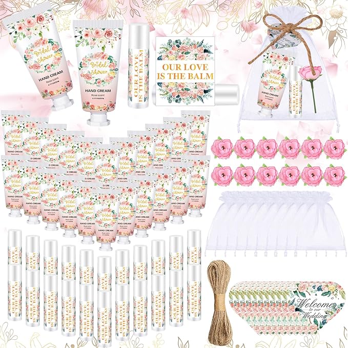 50 Set Bridal Shower Favors Bulk Wedding