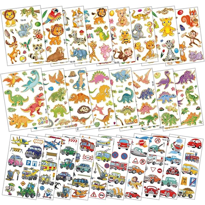 Temporary tattoos stickers for kids