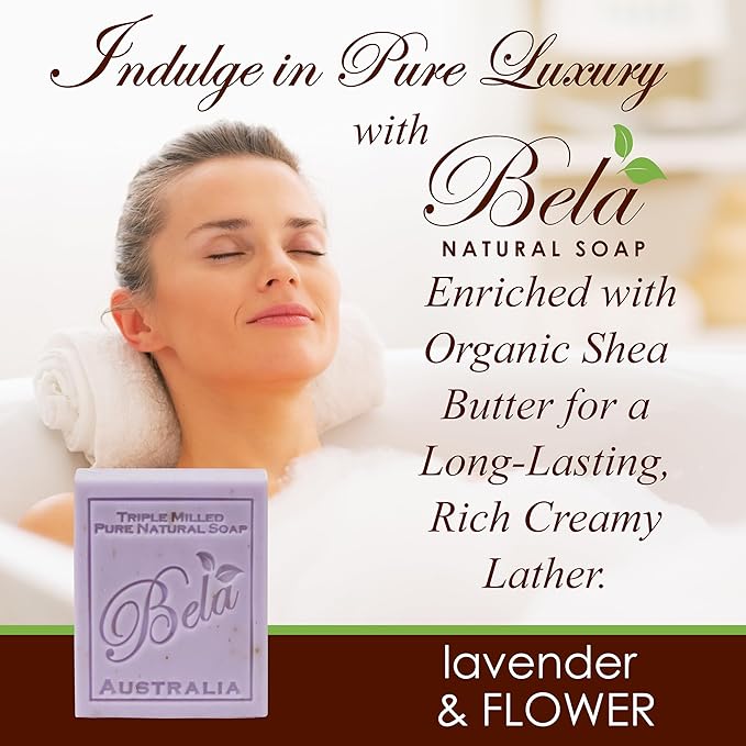 Bela, Lavender & Flower, Natural Ingredient 93g