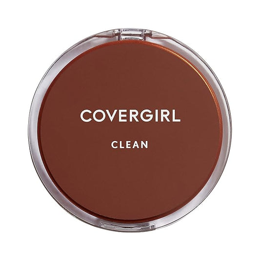 Covergirl Clean Pressed Powder Foundation, 125 Buff Beige, Fl Oz