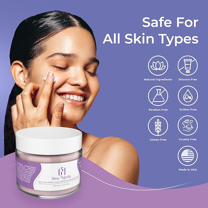 Hydroquinone-Free Skin Tone-Balancing & Radiance-Boosting Face Cream for a More Even Appearance of Skin Tone, Including Dark Spots & Hyperpigmentation, with Kojic Acid, 2 Oz