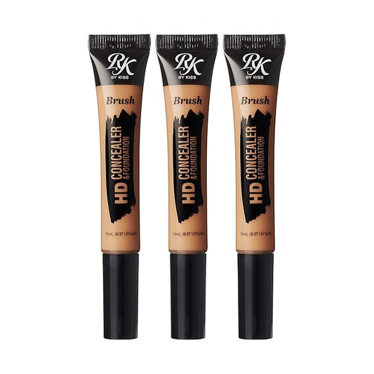 Ruby Kisses HD Concealer & Foundation Brush Flawless Face