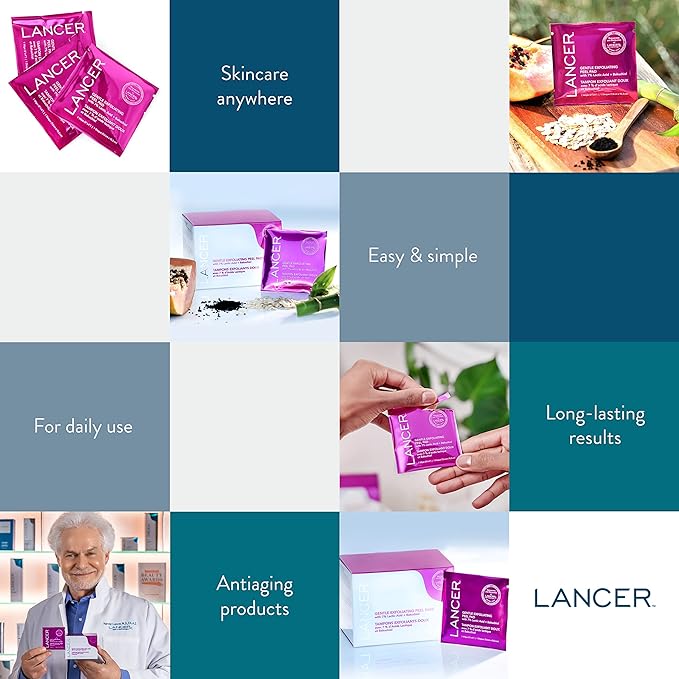 Lancer skincare gentle exfoliating peel