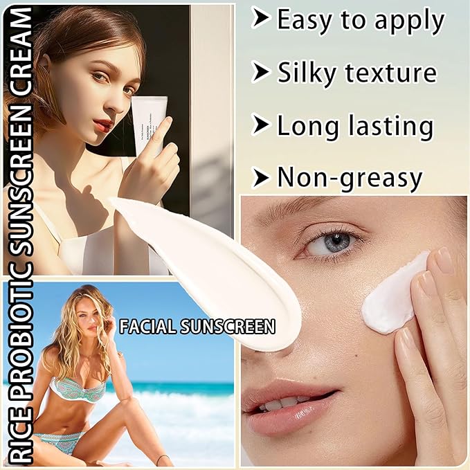 Face Sunscreen SPF 50+ PA++++,Moisturizing Facial Sun screen for Face and Body