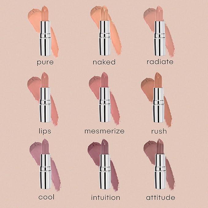 nude envie lipstick - Certified Vegan Lipstick Parabe
