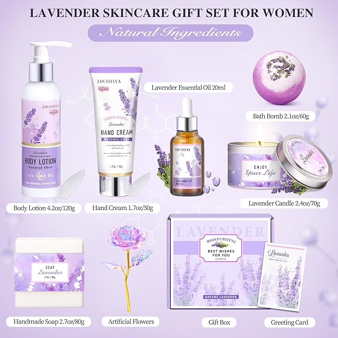 Gifts for Women,Bath and Body Gifts