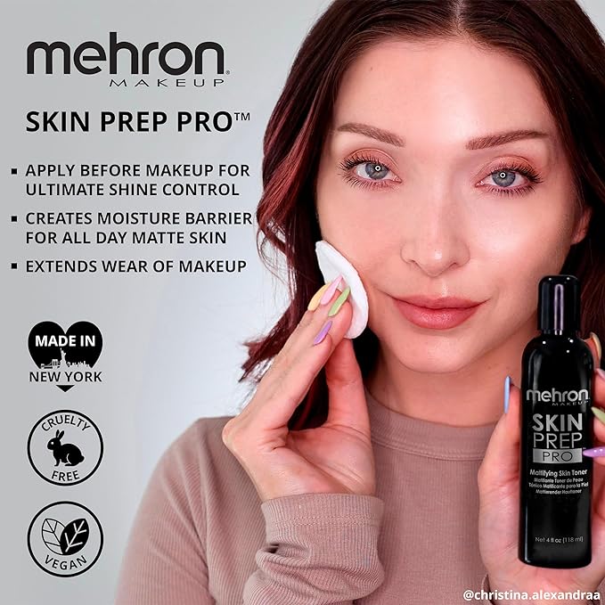 Mehron Makeup Skin Prep Pro Mattifying