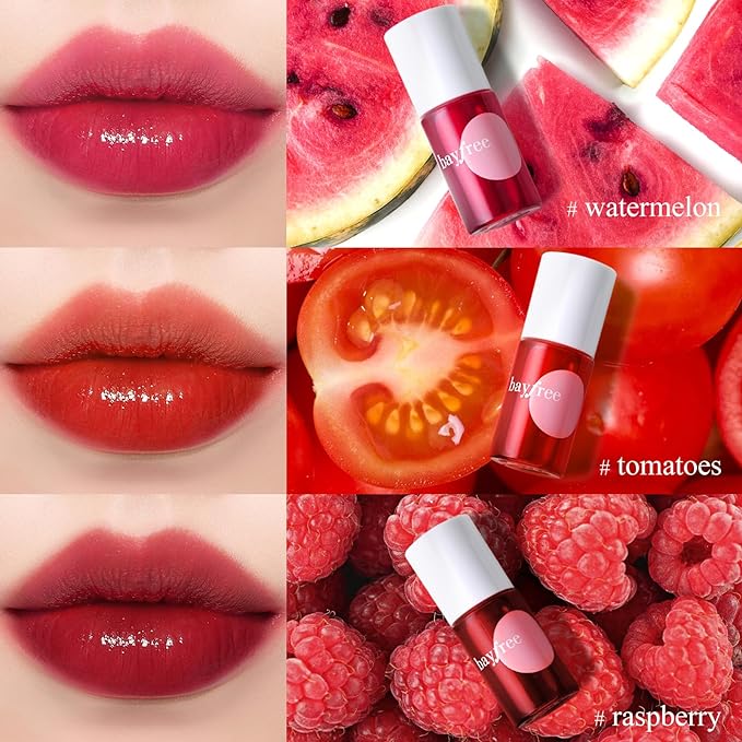 Lip Tint Stain Set, Lip Stain Long Lasting Lip