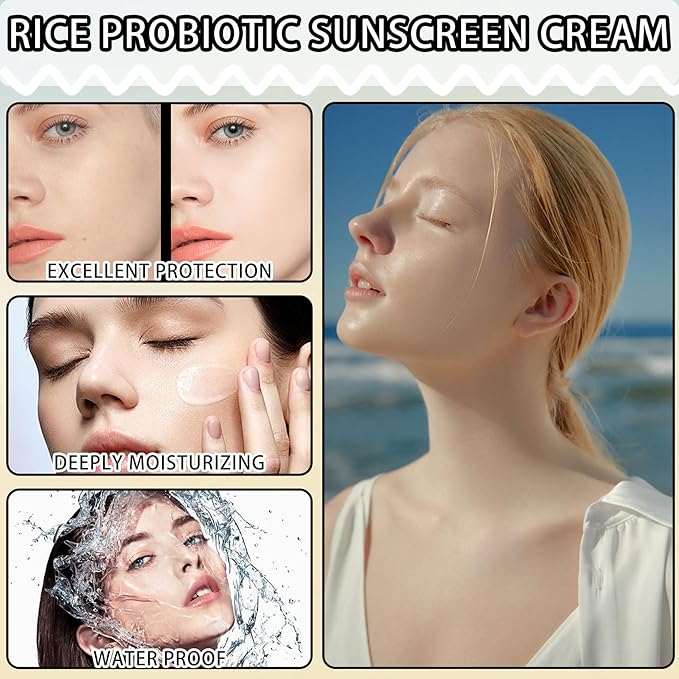 Face Sunscreen SPF 50+ PA++++,Moisturizing Facial Sun screen for Face and Body