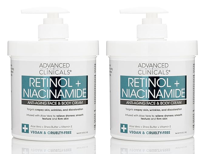 Advanced Clinicals Retinol Body & Face Aging