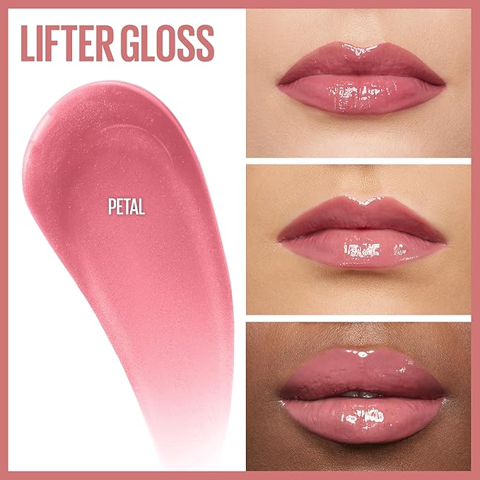 Maybelline Lifter Gloss, Hydrating Lip Gloss with Hyaluronic Lip