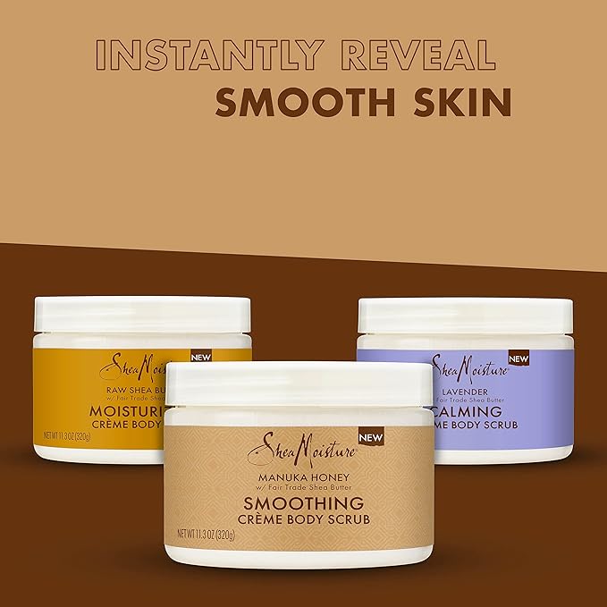 SheaMoisture Smoothing Body Scrub Manuka Honey