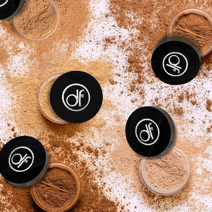 Mineral Powder Foundation for Sensitive Skin, Powder Sunscreen with SPF 26, All Natural Ingredients, Anti-oxidant protection, Made in the Shade by Dermaflage, 5g (Porcelain)