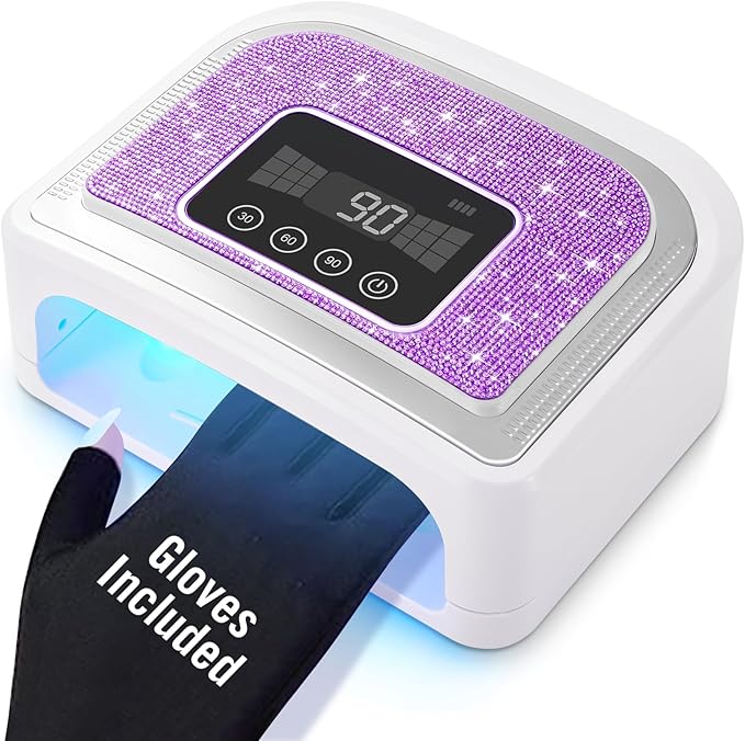 Cordless Nail Lamp, 120W Rechargeable