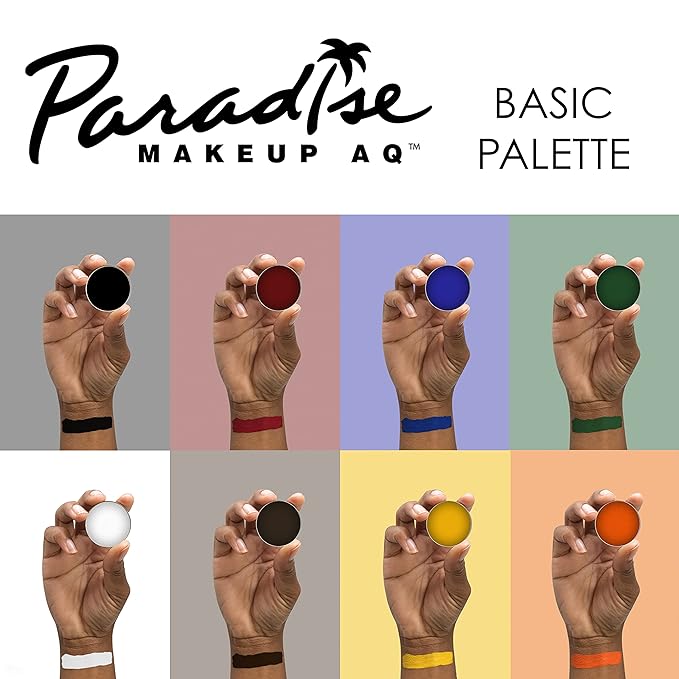 Mehron Makeup Paradise Makeup AQ 8 Color Basic