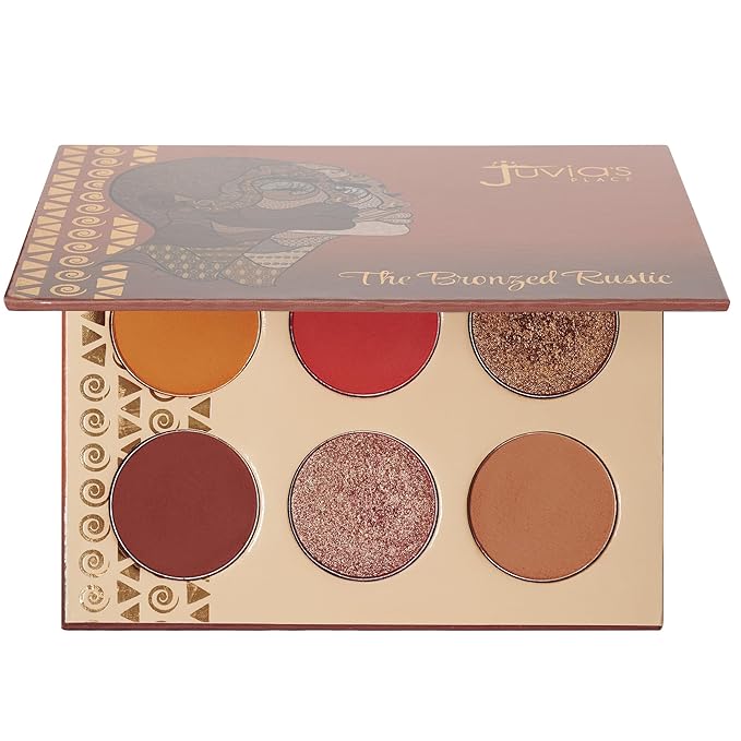 Juvia's Place Palette The Bronzed Rustic - Shades