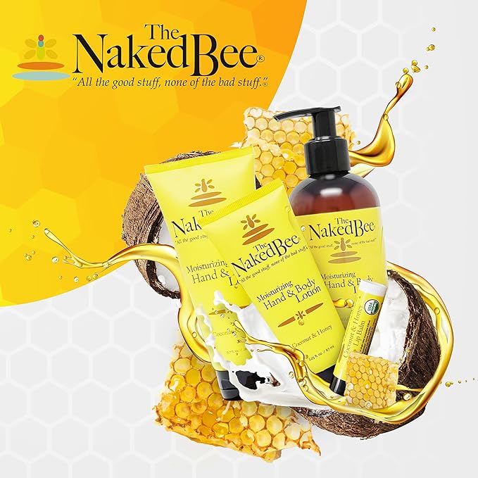 The Naked Bee Vitamin C Face & Body Sunscreen Protection (5.5 Oz) - Suncreen Moisturizing Vitamin C Cream - Sunblock - Sunflower Oil & Aloe with Spf 30