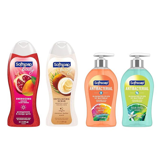 Softsoap Body Wash and Antibacterial Hand