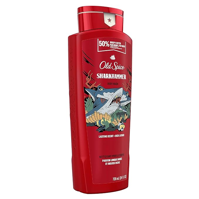 Old Spice Body Wash for Men, Sharkhammer, Long