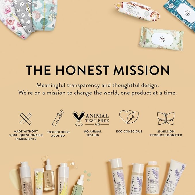 The Honest Company Honest Mama Clean Curves Cleansing Shower Oil | Naturally Derived, Soap Free | Avocado Oil, Vitamin E | 8 fl oz