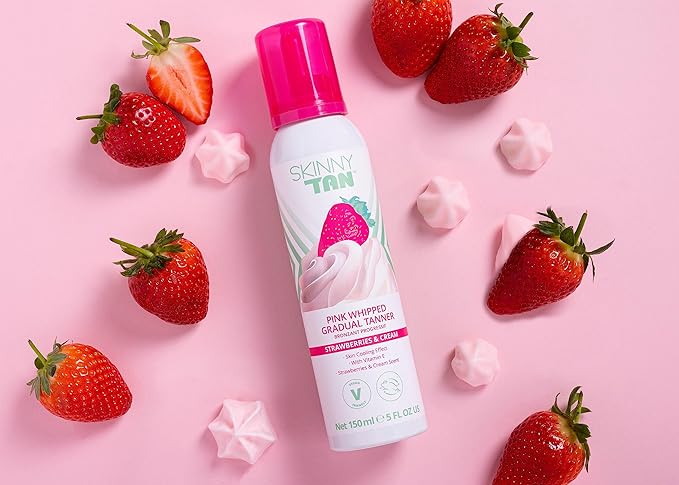 Skinny Tan Strawberries and Cream Pink Whipped Gradual - Bronzer 5 oz