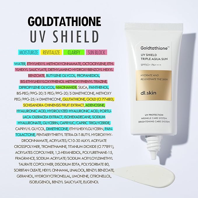 Goldtathione Sun Skin Care Triple Aqua