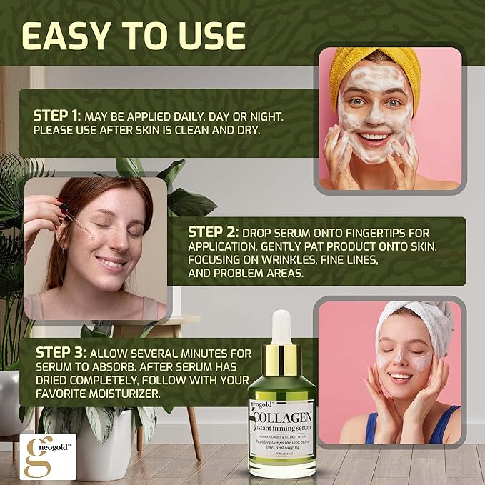 Facial serum skin care set