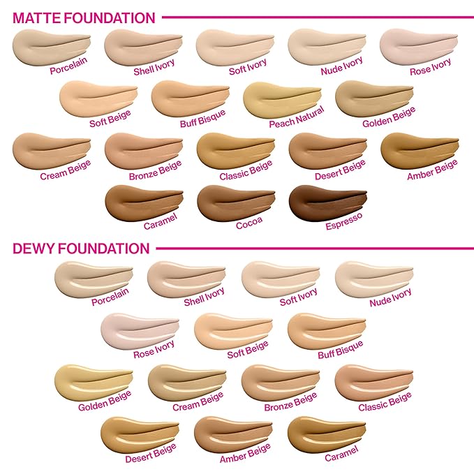 wet n wild Photo Focus Dewy Liquid Foundation may vary)