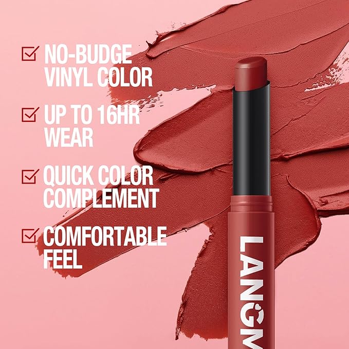 Jolilab 12 Pcs Velvet Matte Lipstick Nude Matte Lipstick