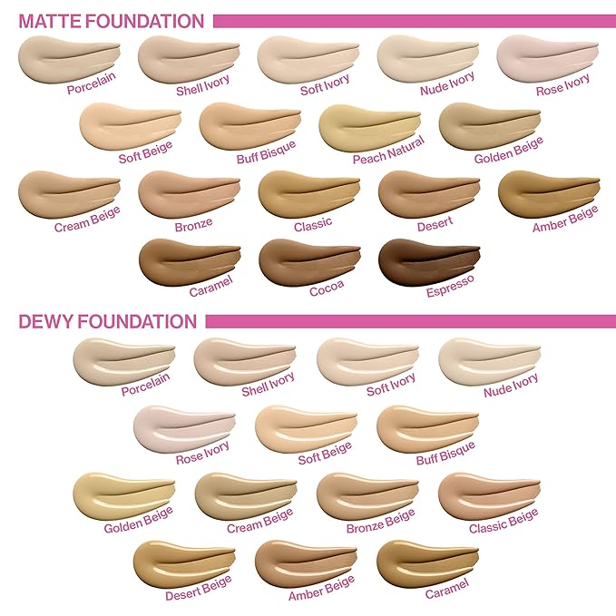 wet n wild Photo Focus Dewy Liquid Foundation may vary)