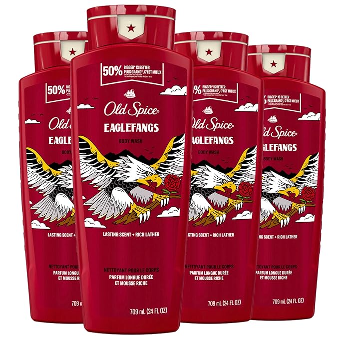 Old Spice Body Wash for Men, Eaglefangs, Long