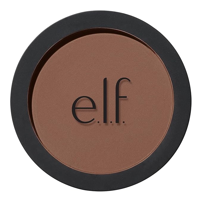 e.l.f. Primer-Infused Bronzer, Long-Lasting, Lightweight & Buildable Powder Desert Sun