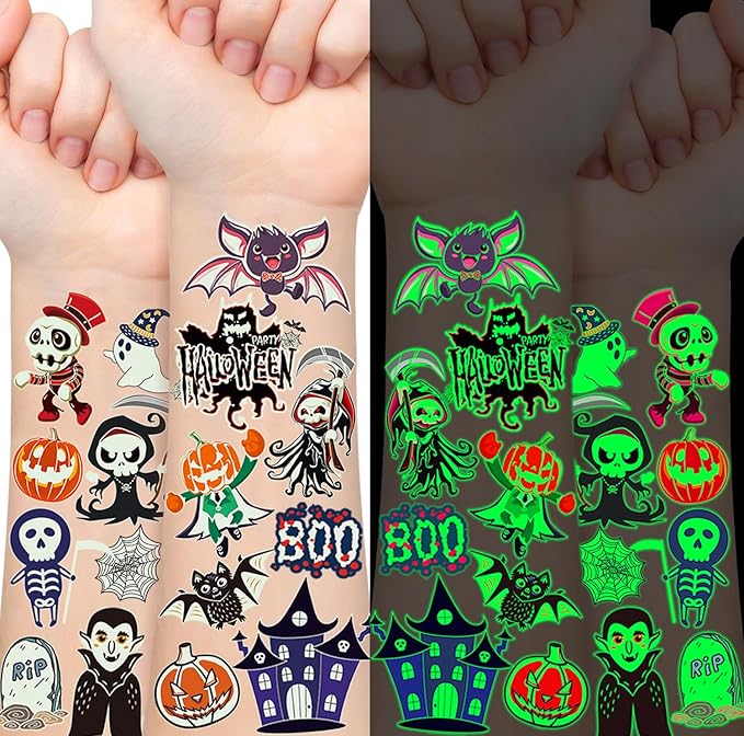 Halloween party favors stickers pumpkin