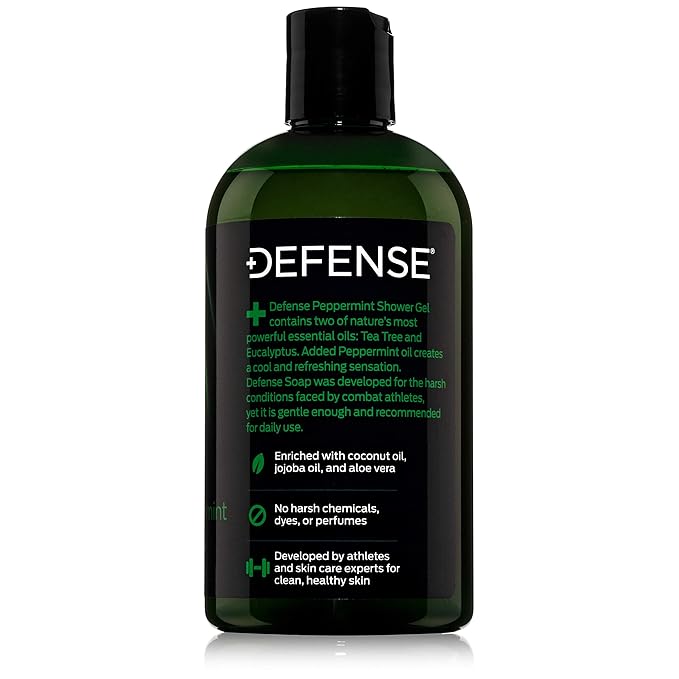 Defense Soap Organic Peppermint Body Wash